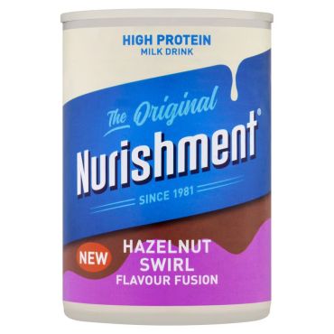 Nurishment Fusion Hazelnut Swirl 400g (Box of 12)