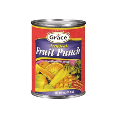 Grace Tropical Fruit Punch Drink  540ml (18.26oz) (Box of 24)