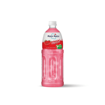 Mogu Mogu Nata De Coco Drink Strawberry 1000ml (Box of 12)