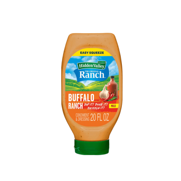 Hidden Valley The Buffalo Ranch Condiment & Dressing 591ml (20 oz) (Box of 6)