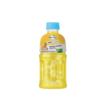 Mogu Mogu Nata De Coco Drink Tropical Delight Zero Sugar 320ml (Box of 24)