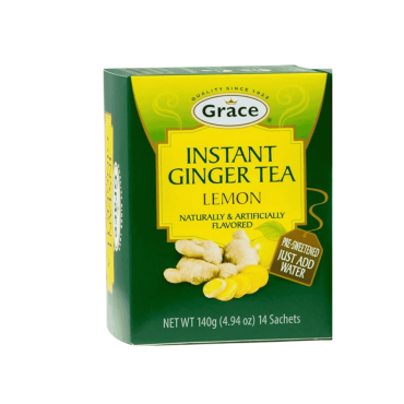 Grace Ginger Lemon Tea 14Bags 10g (Box of 24)