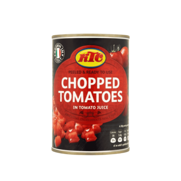 KTC Chopped Tomatoes 400g (Box of 12)