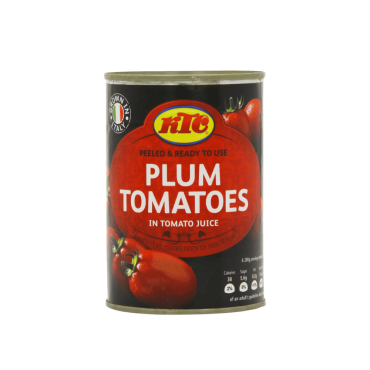 KTC Plum Tomatoes 400g (Box of 12)