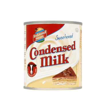 Island sun Condensed Milk 397g (Pack of 12)
