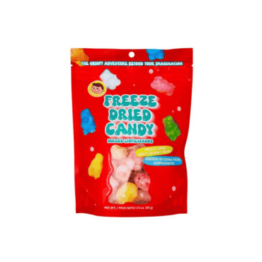 Josh Bosh Freeze-Dried Candy - Ugly Gummy Bears 50g (1.75oz) (Box of 24)