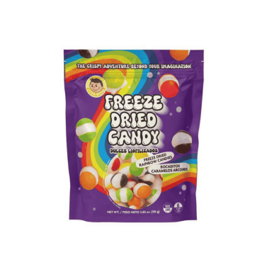 Josh Bosh Freeze-Dried Candy - Rainbow Candy 110g (3.85oz) (Box of 24)