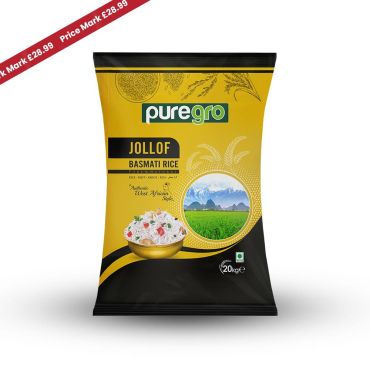 Puregro Jollof Basmati Rice 20kg PM £28.99