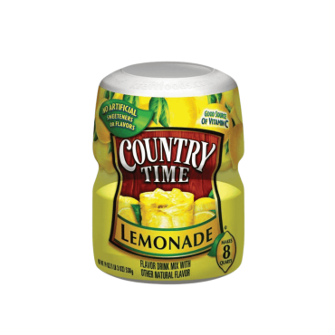Country Time Lemonade Tub 538g (8 Quarts) (Box of 12)