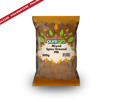 Puregro Mixed Spice Ground PM £2.69 300g (Box of 10)