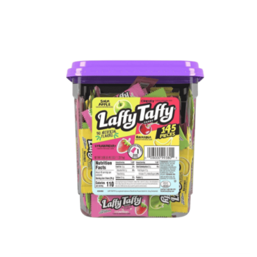 Laffy Taffy Assorted 145 x 10g Tub (145 x 0.34oz) (Box of 8)