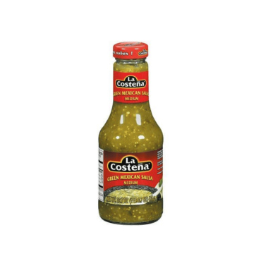 La Costena Green Mexican Salsa 475g (16.7oz) (Box of 12)