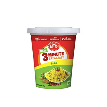 MTR Instant Regular Poha Cup 80g (Box of 6)