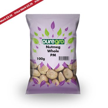Puregro Nutmeg Whole PM £3.29 100g (Box of 10)