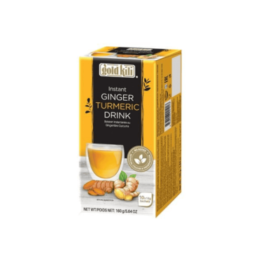 Gold Kili Instant Ginger Turmeric Drink 160g (Box of 24)