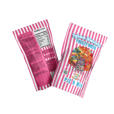 Igloo Sweets Pink Pic N Mix Freeze Dried 90g (Box of 10)