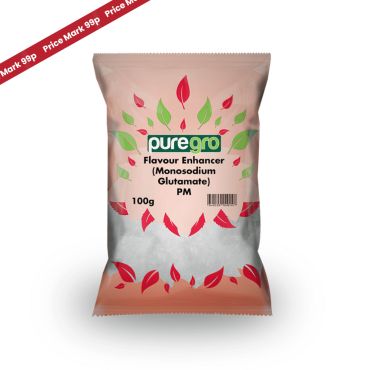 Puregro Flavour Enhancer (Monosodium Glutamate) PM 99p 100g (Box of 10)