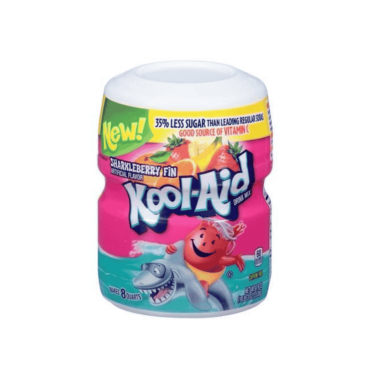 Kool Aid Sharkleberry Fin 538g (8 Quarts) (Box of 12)
