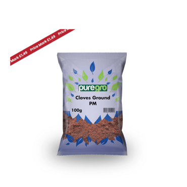 Puregro Cloves Ground 100g PM £1.49 (Box of 10)