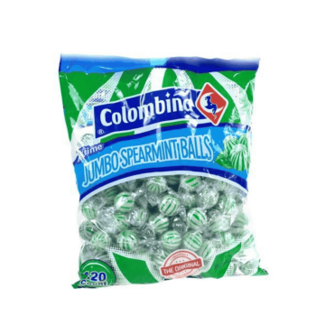 Colombina Jumbo Spearmint Balls (120 Count)