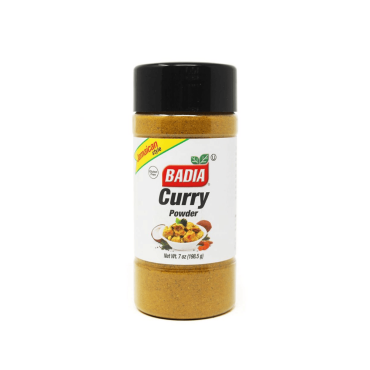 Badia Jamaican Style Curry Powder 198.4g (7oz) (Box of 12)