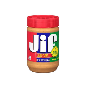 Jif Creamy Peanut Butter 454g (16oz) (Box of 12)