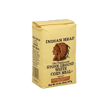 Indian Head White Corn Meal 907g (2lbs) (Box of 15)