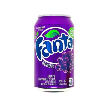 Fanta Grape Soda 355ml (12 fl.oz) (Box of 12)