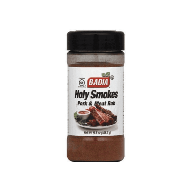 Badia Holy Smokes Pork & Meat Rub 155.9g (5.5oz) (Box of 6)