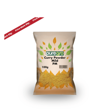 Puregro Curry Powder Mild PM 89p 100g (Box of 10)