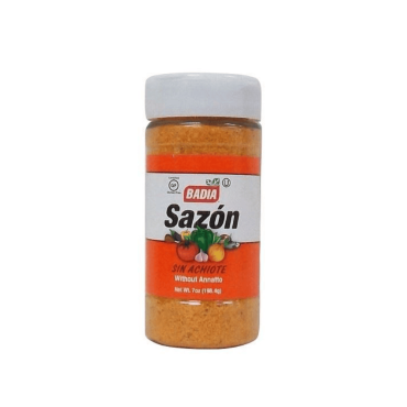 Badia Sazon without Annatto 198.4g (7oz) (Box of 6)
