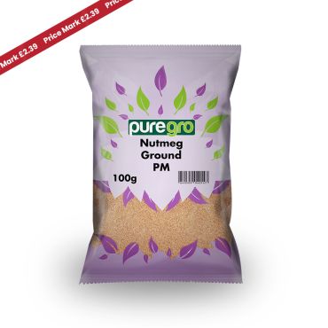 Puregro Nutmeg Ground PM £2.39 100g (Box of 10)
