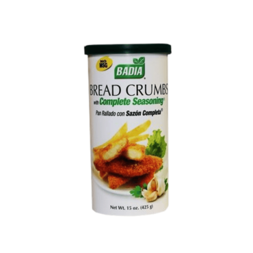 Badia Breadcrumbs with Complete Seasoning 425.2g (15oz) (Box of 12)
