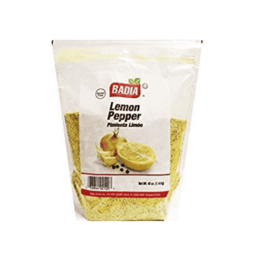 Badia Lemon Pepper 1.14kg (40oz) (Box of 6)