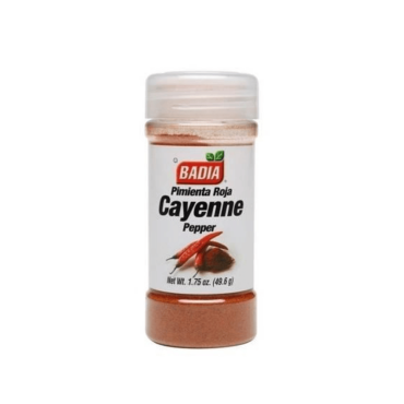 Badia Red Cayenne Pepper Ground 49.6g (1.75oz) (Box of 8)