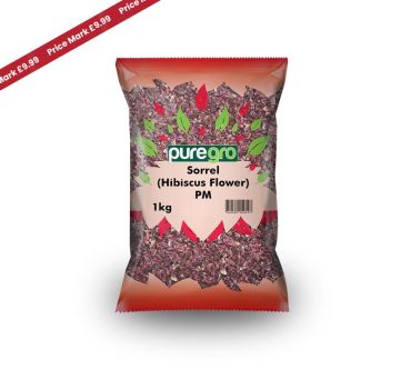 Puregro Sorrel (Hibiscus Flower) 1kg PM £9.99 (Box of 5)