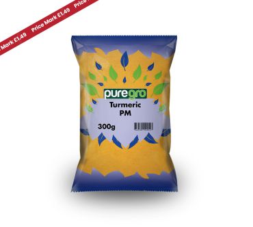 Puregro Turmeric PM £1.49 300g (Box of 10)