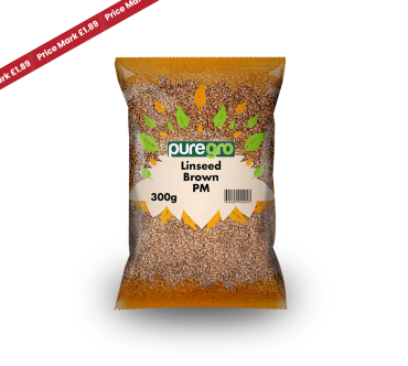 Puregro Linseed Brown PM £1.89 300g (Box of 10)