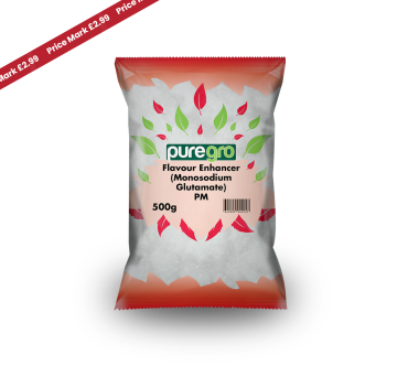Puregro Flavour Enhancer (Monosodium Glutamate) PM £2.99 500g (Box of 10)