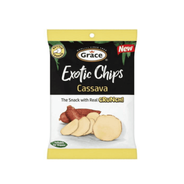 Grace Exotic Chips - Cassava 75g (Box of 8)