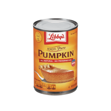 Libby's Solid Pumpkin 425g (15oz) (Case of 24)