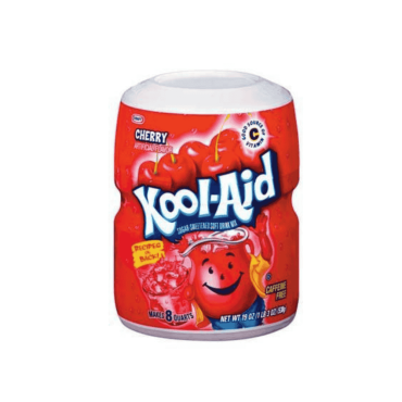 Kool Aid Cherry Tub 538g (8 Quarts) (Box of 12)