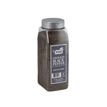 Badia Ground Black Pepper 453.6g (16oz) (Box of 6)