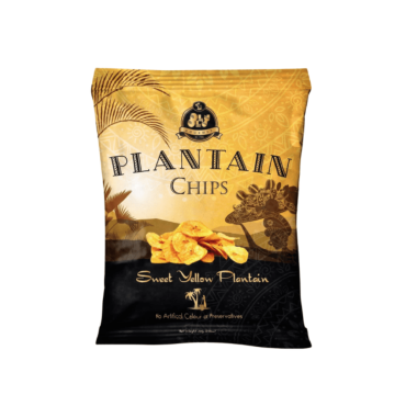 Olu Olu Sweet Yellow Plantain Chips 60g (2.11oz) (Box of 24)
