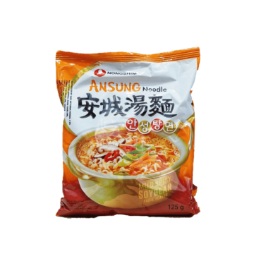 NONGSHIM Ansungtangmyun Noodle Soup 125g (Pack of 20)