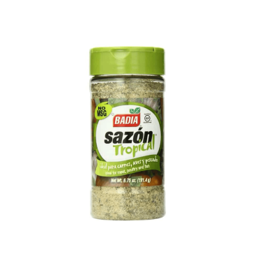 Badia Sazon Tropical 191.4g (6.75oz) (Box of 6)