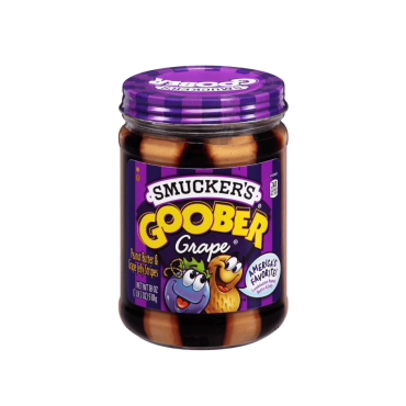 Smuckers Goober Peanut Butter & Grape Jelly 510g (18oz) (Box of 12)