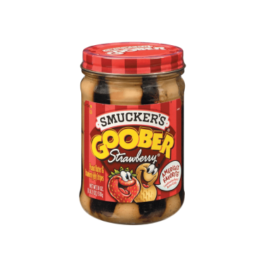 Smuckers Goober Peanut Butter & Strawberry Jelly 510g (18oz) (Box of 12)