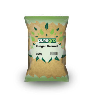Puregro Ginger Ground 220g (Box of 10)