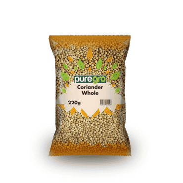 Puregro Coriander Whole 220g (Box of 10)